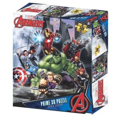 Prime 3D Avengers 500 Piece Adult Puzzle Prm/32549 - 1