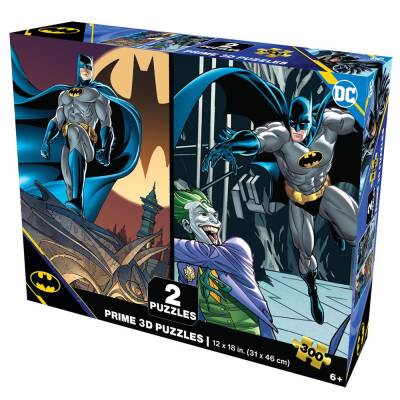 Prime 3D Dc Comics Batman 300 Piece Double Puzzle Prm/10230 - 1