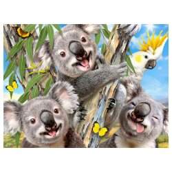 Prime 3D Koala Plush And Selfie 48-Piece Puzzle Prm/15805 - 2