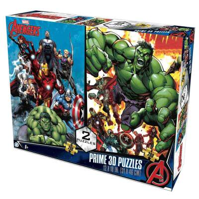 Prime 3D Marvel Avengers 200 Piece Double Puzzle Prm/10227 - 1
