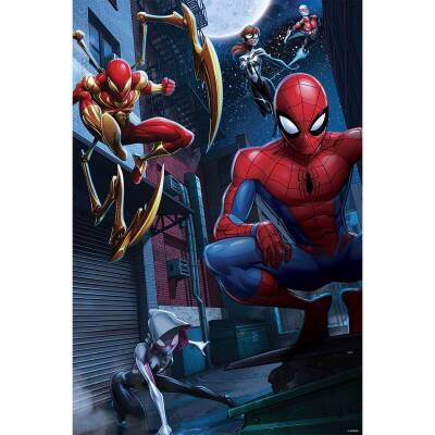 Prime 3D Marvel Spider-Man 200 Piece Double Puzzle Prm/10228 - 2