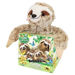 Prime 3D Sloth Plush And Selfie 48-Piece Puzzle Prm/15804 - 1