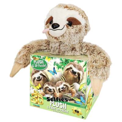 Prime 3D Sloth Plush And Selfie 48-Piece Puzzle Prm/15804 - 1