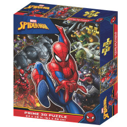 Prime 3D Spider-Man 500 Piece Adult Puzzle Prm/32552 - 1