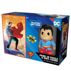Prime 3D Superman Figure And 300-Piece Puzzle Prm/35807 - 1