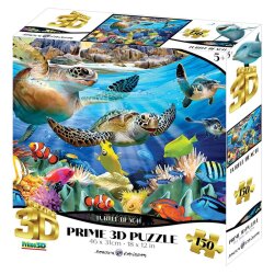 Prime 3D Turtle Beach 150 Piece Puzzle Prm/10952 - 1
