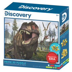 Prime 3D Tyrannosaurus Rex 150 Parca Puzzle Prm/10874 - 1