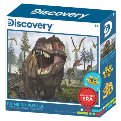 Prime 3D Tyrannosaurus Rex 150 Parca Puzzle Prm/10874 - 1