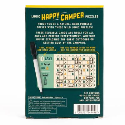 Professor Puzzle - Logic Puzzles - Happy Camper - 6
