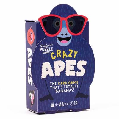 Professor Puzzle - Matching Card Game - Crazy Apes - 6