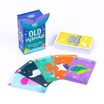 Professor Puzzle - Matching Card Game - Old Mermaid - 2