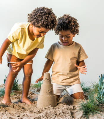 Quut Alto Sandcastle Building Set Banane Blue 172833 - 6