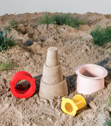 Quut Alto Sandcastle Building Set Cherry - Banana Pink 172857 - 6