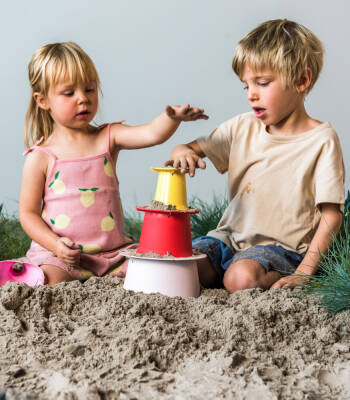 Quut Alto Sandcastle Building Set Cherry - Banana Pink 172857 - 3