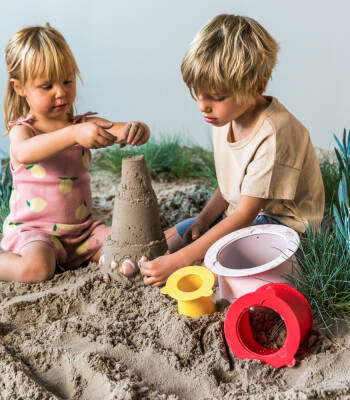 Quut Alto Sandcastle Building Set Cherry - Banana Pink 172857 - 5