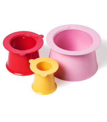 Quut Alto Sandcastle Building Set Cherry - Banana Pink 172857 - 2