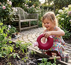 Quut Cana Double-Sided Baby Watering Can Large Cherry 171416 - 1