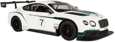 Rastar 1:14 Bentley Continental Gt3 Lighted Remote Controlled Car - 4