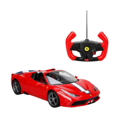Rastar 1:14 Ferrari 458 Speciale With Automatic Door Opening, Lights, And Remote Control. - 1