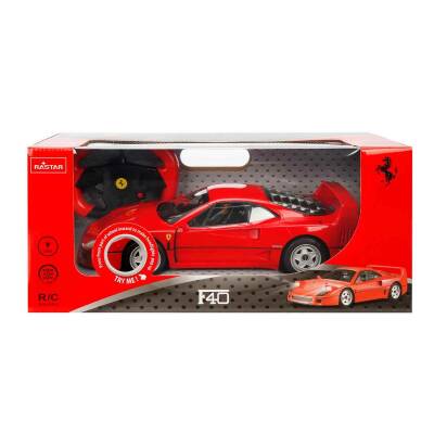 Rastar 1:14 Ferrari F40 Remote Controlled Light-Up Car S00078700 - 4