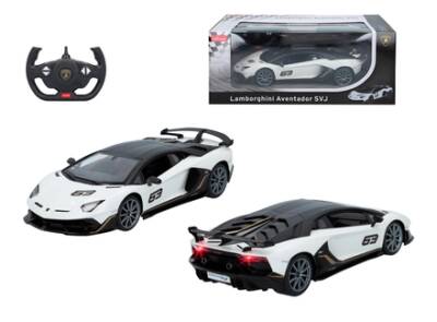 Rastar 1:14 Lamborghini Aventador Svj Remote Controlled Light-Up Car - 1