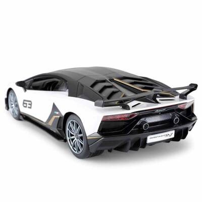 Rastar 1:14 Lamborghini Aventador Svj Remote Controlled Light-Up Car - 2