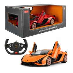 Rastar 1:14 Lamborghini Sian Fkp 37 Lighted Remote Control Car S00097700 - 1