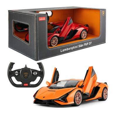 Rastar 1:14 Lamborghini Sian Fkp 37 Lighted Remote Control Car S00097700 - 1