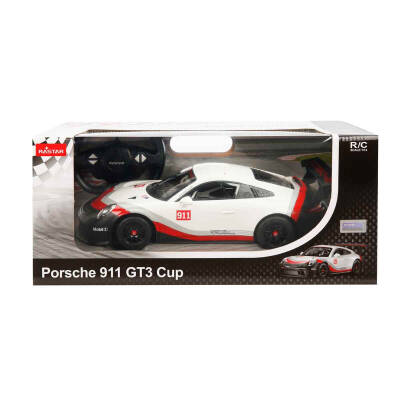 Rastar 1:14 Porsche 911 Gt3 Cup Remote Controlled Lighted Car S00031343 - 4
