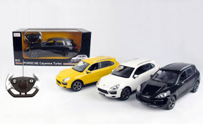 Rastar 1:14 Porsche Cayenne Turbo With Lights And Remote Control - 1