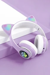 Rastplay Cat Stereo Light-Up Headphones - 2