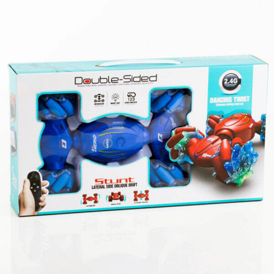 Rastplay Remote Controlled 360-Degree Rotating Stunt Car With Clock And Lights - 2