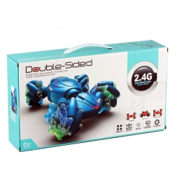 Rastplay Remote Controlled 360-Degree Rotating Stunt Car With Clock And Lights - 3