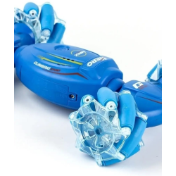 Rastplay Remote Controlled 360-Degree Rotating Stunt Car With Clock And Lights - 5