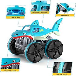 Rastplay Wutong Amphibious Little Shark Stunt Vehicle R/C 989-313 - 1
