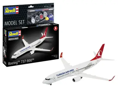 Revell Model Kit Turkish Airlines Boeing 737-800 - 1