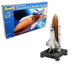 Revell Space Shuttle Discovery + Booster Rockets Planes1:144 04736 - 1