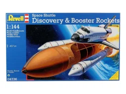 Revell Space Shuttle Discovery + Booster Rockets Planes1:144 04736 - 3