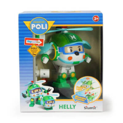 Robocar Poli Light-Up Transformers Robot Figure Helly 83096 - 1
