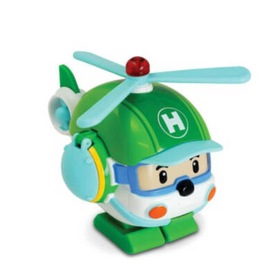 Robocar Poli Light-Up Transformers Robot Figure Helly 83096 - 2