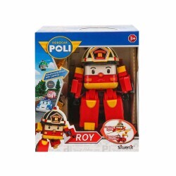 Robocar Poli Light-Up Transformers Robot Figure Roy 83093 - 5