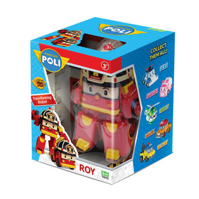 Robocar Poli Transforming Robot Figure - Roy Poli/Mrt-0652 - 1