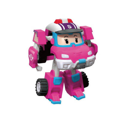 Robocar Poli Transforming Robot Figure - Sandy Poli/Mrt-0657 - 3