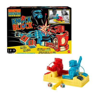Rock'Em Sock'Em Hit Or Block Game Set Hdn94 - 2