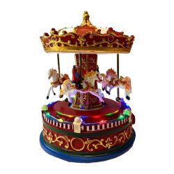 Rotating Carousel Christmas Ornament Llm-Hdy0037 - 1