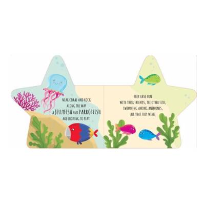Sassi Friends Of The Sea - Shaped Board Book - 2