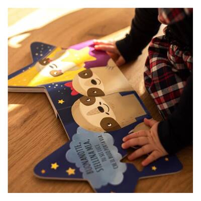 Sassi Goodnight My Little Star - Shaped Board Book - 4
