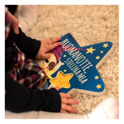 Sassi Goodnight My Little Star - Shaped Board Book - 3