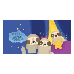 Sassi Goodnight My Little Star - Shaped Board Book - 2