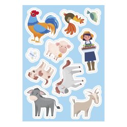 Sassi The Farm - Sticker And Activities - 4